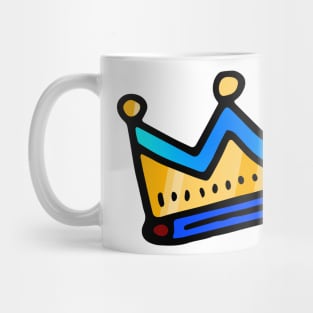 Crown Doodle Art Mug